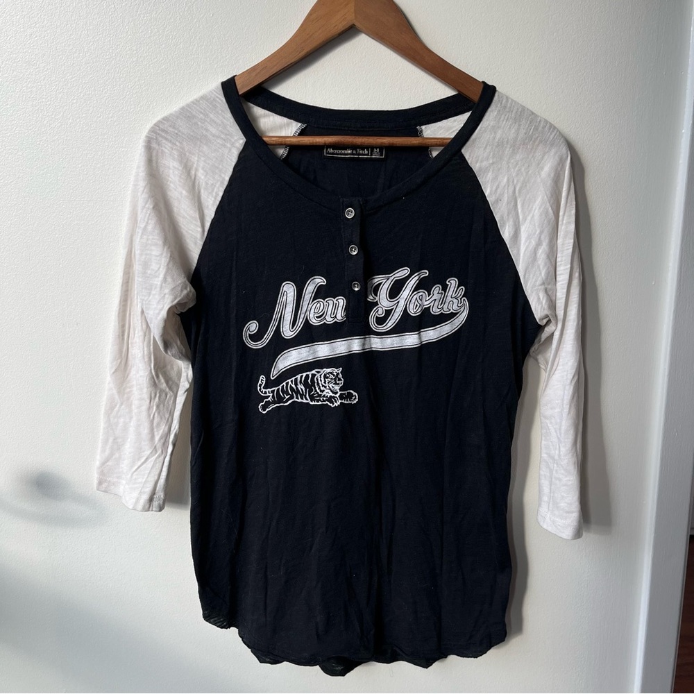 Abercrombie & Fitch Quarter Sleeve Shirt